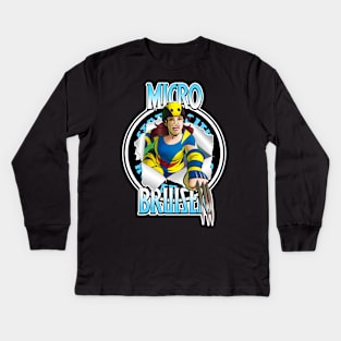 Micro Bruiser Kids Long Sleeve T-Shirt